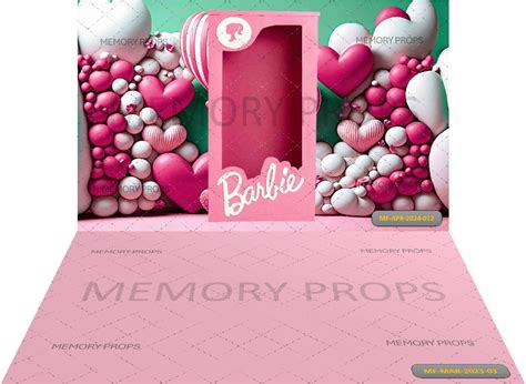 Pink Barbie Theme Sweet Soft Pink Backdrops