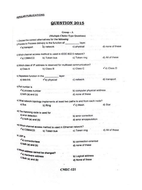 Image result for Computer Network No. 9 Test Questions