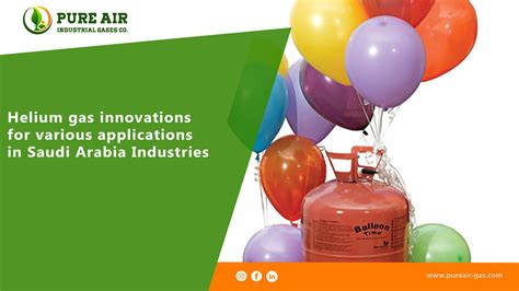 Helium gas innovations for various applications