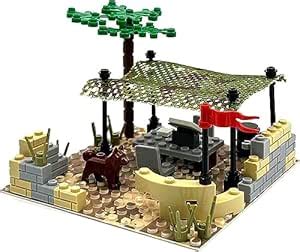 Military Base Building Blocks Set,Building Prison, Army Base, Armory ...