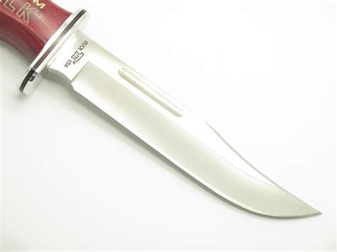 Buck 119 75th Anniversary RMEF Special Cherrywood Fixed Knife & Nylon ...