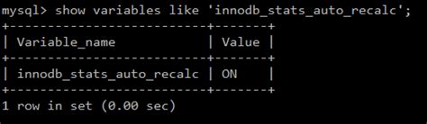 Estadísticas de tablas en MySQL y su optimización | STR Sistemas