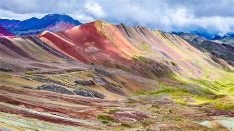 Vinicunca Rainbow Mountain, Cordillera de los Ande, Peru | Windows ...