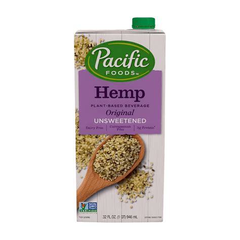 Pacific Hemp Milk Unsweetened Ingredients at Ethan Spedding blog