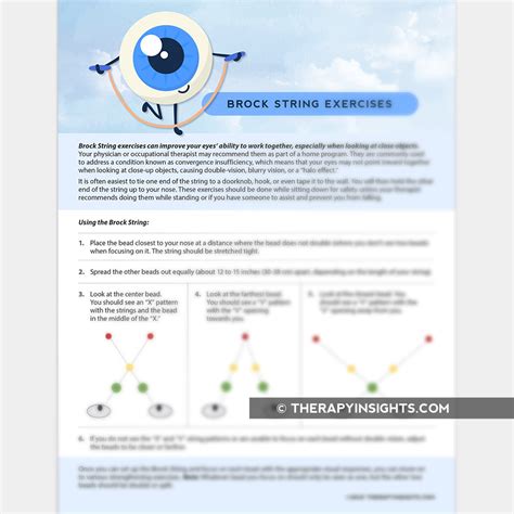 Image result for Brock String Exercise with One Bead