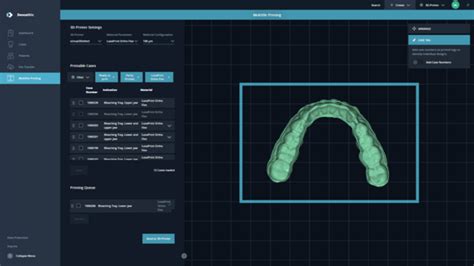 DMG DentaMile connect Multifile Printing . DentaMile