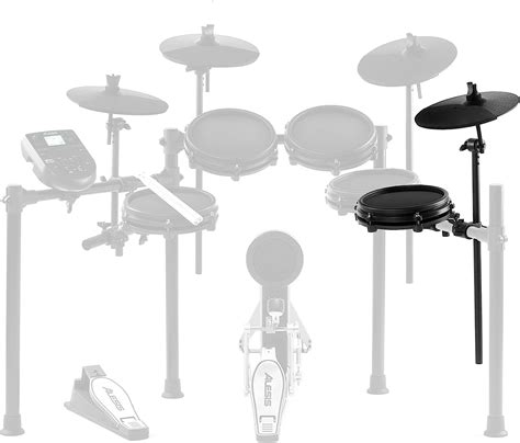 Amazon.com: Alesis Drums Nitro Mesh Expansion Pack - Drum Set Expansion ...