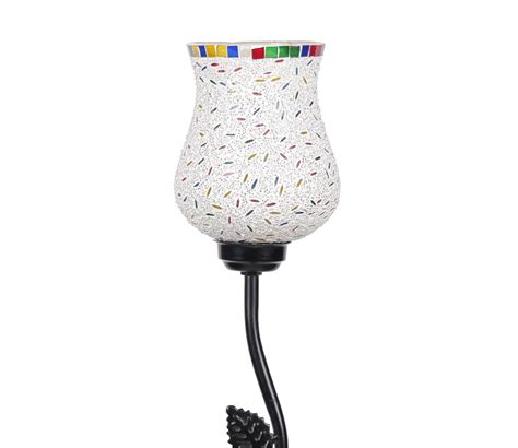 Buy Mosaic Glass Floor Standing Lamp (Yellow) at 59% OFF Online ...