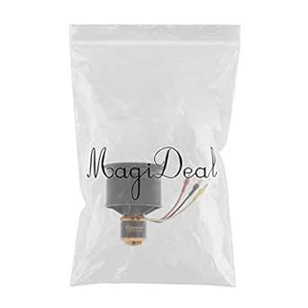 GIANTE 5-Blade 50mm Duct Fan Brushless Motor for RC EDF Jet AirPlane ...