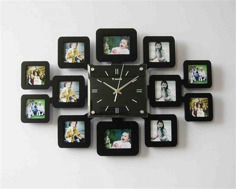 Buy Creative Motion Clock with 12 2.55 by 2.55-Inch Frames Online at ...