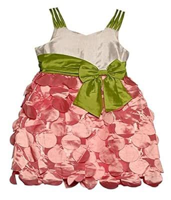 Buy Bonnie Jean Baby Girl Dress S03274 (7) Pink at Amazon.in