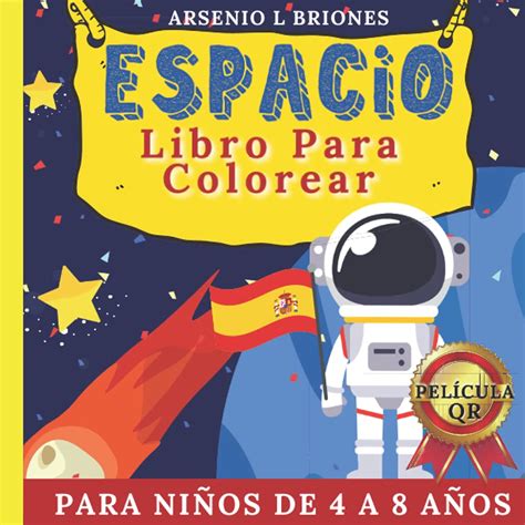 Buy Espacio Libro Para Colorear Para Niños De 4 a 8 Años: Para El ...
