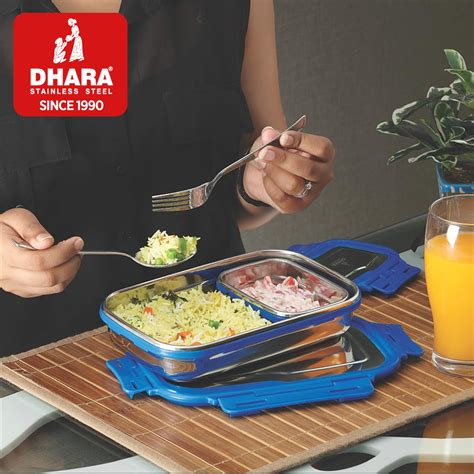 Blaze Leak Proof Airtight Food Tiffin Box – Dhara E Commerce