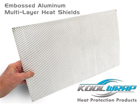 Embossed Aluminum Heat Shield Sheet at Rachel Stearn blog