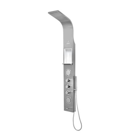 Jaquar Selfy Stainless Steel Shower Panel with Integrated Body Jets ...