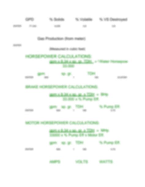 Wastewater Math Formulas 的图像结果