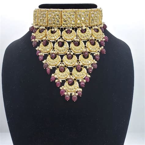Buy Polki Jewelry Online In India - Etsy India
