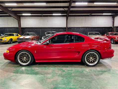 Low-Mile, Crimson 1994 Ford Mustang SVT Cobra Will Certainly Not Bloody Your Wallet - autoevolution