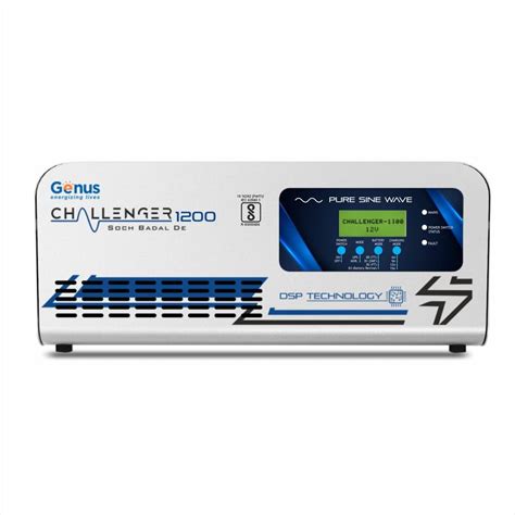 V-Guard Prime 1150 Pure Sinewave 1000VA Inverter for Home, Office and ...