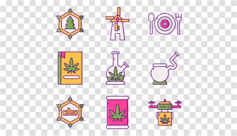 Marijuana Weed Pattern Background, Logo, Trademark Transparent Png ...