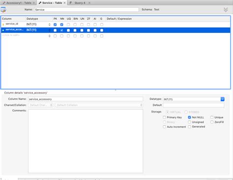 How to Set Foreign Key in MySQL Workbench 的图像结果