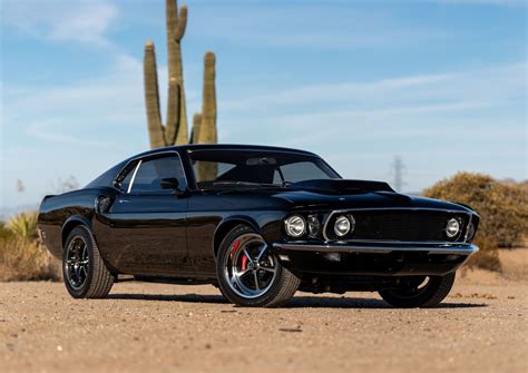 Black 1969 Mustang