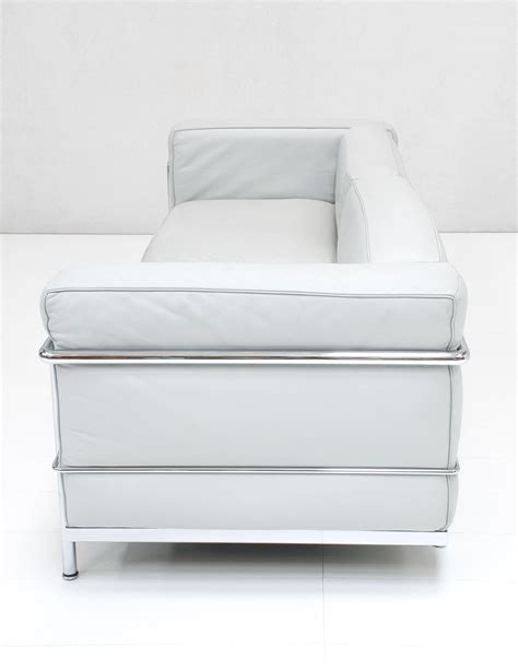 Leather LC3 Grand Confort Sofa by Le Corbusier and C. Perriand for ...