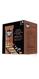 Mojo Bar Thins - Dark Chocolate Mint with Quinoa Crisps (Vegan, Portion ...