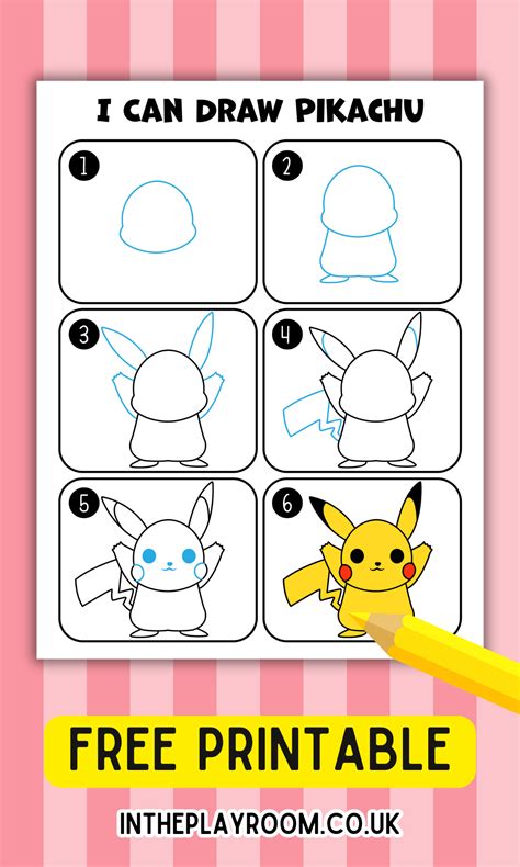 Image result for Easy Drawing Step by Step Pikachu