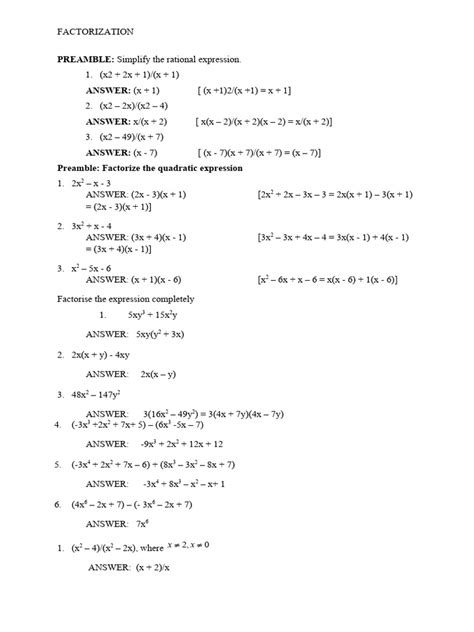 Image result for How to Do Factorization in Math