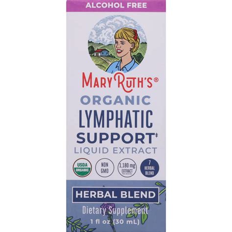 Mary Ruth's Organic Lymphatic Support Liquid Extract - Shop Herbs ...