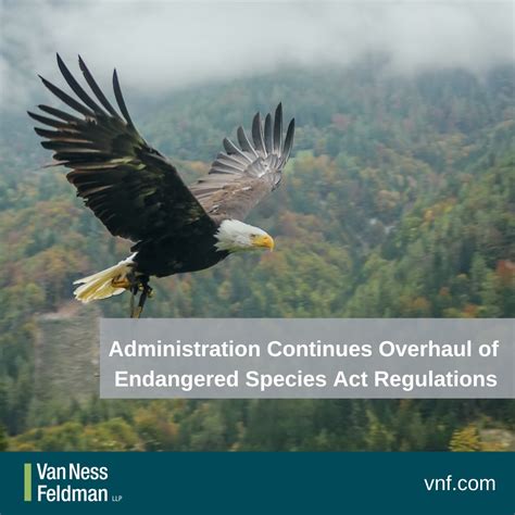 Administration Continues Overhaul of Endangered Species Act Regulations ...