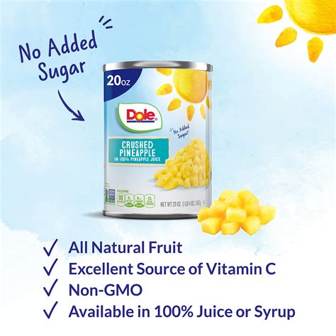Dole Crushed Pineapple