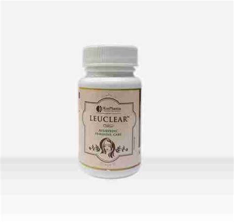 KeePharma Leuclear Capsules for Leucorrhea - Herbal, Antimicrobial ...