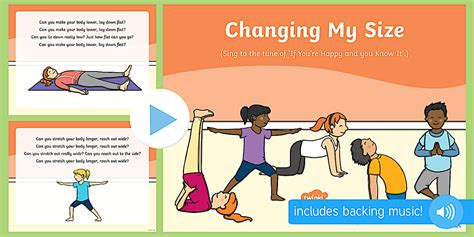 Changing My Size Song PowerPoint