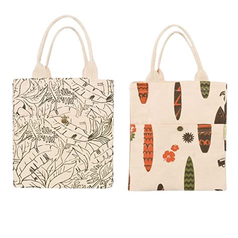 Buy earthsave Insulated Lunch Bag for Office Women & Men (Pack of 2 ...