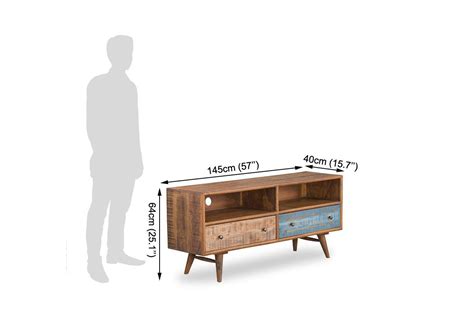 Buy Solid Wood Country EVA TV Unit Color Online | New Launch TV Units ...