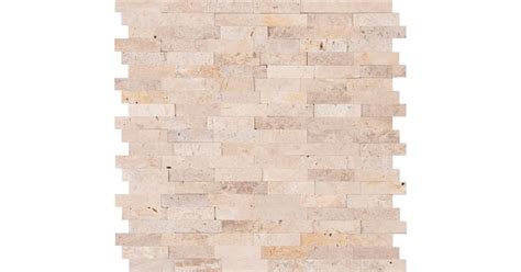 MSI SMOT-PNS-RBSF-6MM 12" x 12" Cladding Mosaic Sheet - Honed ...