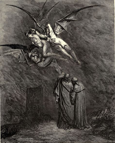 The Inferno, Canto 9 - Gustave Dore - WikiArt.org