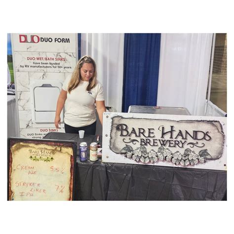 Bare Hands Brewery is at Booth 392 until 4pm! | Duo Form