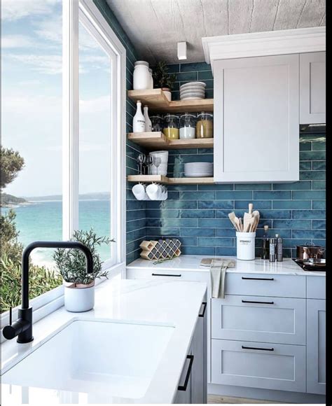 Pin by Dena Barber on Beach cottage ️ | Kitchen tiles, Kitchen ...