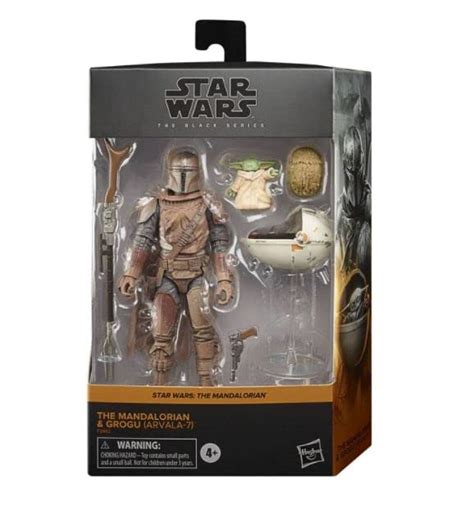 Buy Star Wars The Black Series The Mandalorian & Grogu (Arvala-7 ...