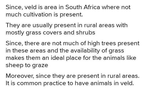 In the veld, ____ are reared in sheds and pastures - Brainly.in