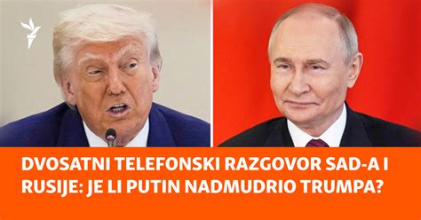 Dvosatni telefonski razgovor SAD-a i Rusije: Je li Putin nadmudrio Trumpa?