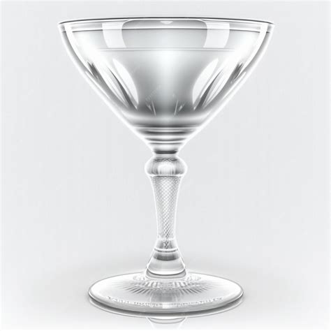 Premium AI Image | cocktail glass mockup coupe martini glass