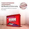 EXIDE INVATUBULAR IT950, 12V 260Ah Tall Tubular Inverter Battery for ...