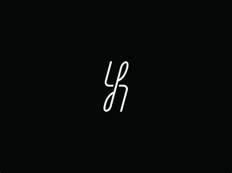 YH Ambigram | Graphic design logo, Ambigram, Graphic design branding