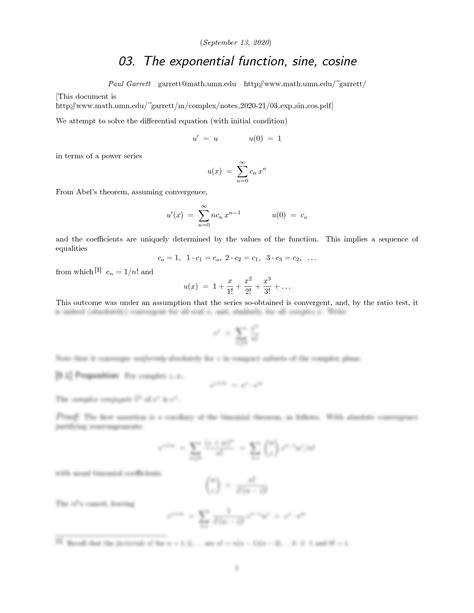 Image result for Cosine Exponential Form