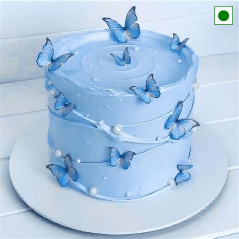 Azure Butterfly Cake – Whipped