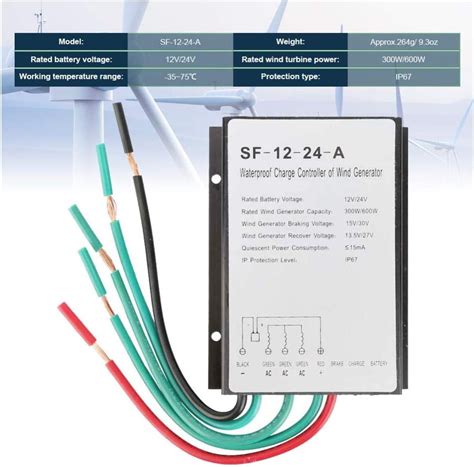 Buy Wind Charge Controller 12V24V 300W600W,Automatic Wind Power Charge ...